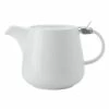 White Basics Teapot with Infuser 1.2L -Tea &amp Coffee Sales ay0350