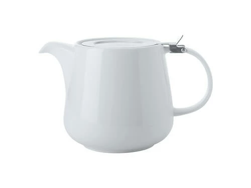 White Basics Teapot with Infuser 600ML 3 White Basics Teapot with Infuser 600ML