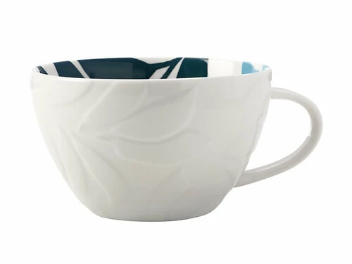 Andalusia Jumbo Mug 540ML Leaf Cyan 3 Andalusia Jumbo Mug 540ML Leaf Cyan