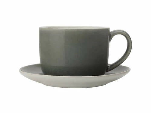 Artisan Cup & Saucer 280ML Storm Grey 3 Artisan Cup & Saucer 280ML Storm Grey