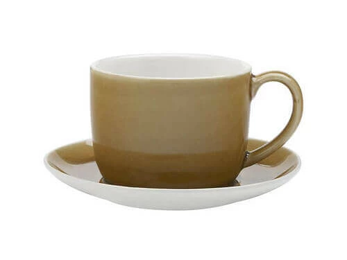 Artisan Cup & Saucer 280ML Turmeric 3 Artisan Cup & Saucer 280ML Turmeric