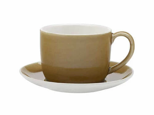 Artisan Cup & Saucer 280ML Turmeric 4 Artisan Cup & Saucer 280ML Turmeric - Image 2