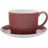 Artisan Cup & Saucer 280ML Pomegranate -Tea &amp Coffee Sales dq0085