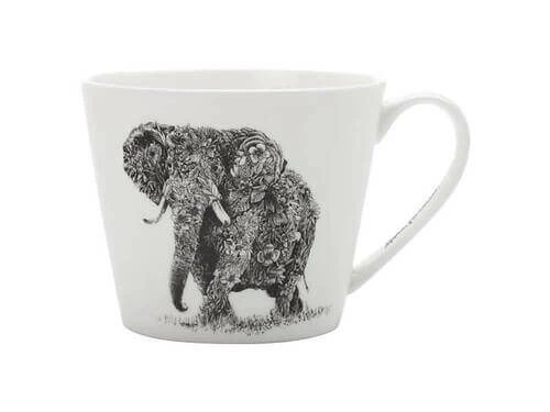 Marini Ferlazzo Mug African Elephant 450ML Sqt 3 Marini Ferlazzo Mug African Elephant 450ML Sqt