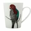 Marini Ferlazzo Birds Mug 450ML Tall Australian King Parrot -Tea &amp Coffee Sales dx0572