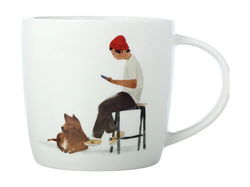 Marc Martin BFF Mug 400ML Cafe Waiting Gift Boxed 3 Marc Martin BFF Mug 400ML Cafe Waiting Gift Boxed