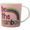 Kasey Rainbow Be Kind Mug 380ML Be The Rainbow Gift Boxed -Tea &amp Coffee Sales dx1072