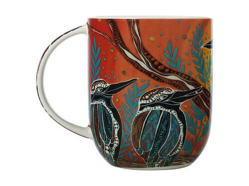 Melanie Hava Journeys Mug 440ML Kookaburras Gift Boxed 4 Melanie Hava Journeys Mug 440ML Kookaburras Gift Boxed - Image 2