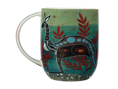 Melanie Hava Journeys Mug 440ML Kangaroos Gift Boxed 4 Melanie Hava Journeys Mug 440ML Kangaroos Gift Boxed - Image 2