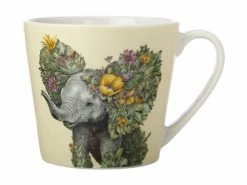 Marini Ferlazzo Wild Planet Mug 370ML Elephant Gift Boxed