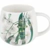 The Blck Pen Golden Summer Mug 400ML White Eucalyptus Gift Boxed -Tea &amp Coffee Sales dx1302