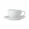 White Basics Coupe Demi Cup & Saucer 100ML
