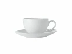 White Basics Coupe Demi Cup & Saucer 100ML