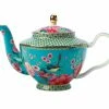 Teas & C's Silk Road Teapot with Infuser 500ML Aqua Gift Boxed 1 Teas & C's Silk Road Teapot with Infuser 500ML Aqua Gift Boxed -Tea & Coffee Sales hv0156