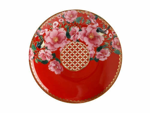 Teas & C's Silk Road Tea For One with Infuser 380ML Cherry Red Gift Boxed 5 Teas & C's Silk Road Tea For One with Infuser 380ML Cherry Red Gift Boxed - Image 3