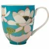 Royal Botanic Gardens Victoria Lotus Mug 350ML Aqua Gift Boxed -Tea &amp Coffee Sales hv0184