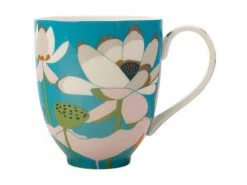 Royal Botanic Gardens Victoria Lotus Mug 350ML Aqua Gift Boxed -Tea &amp Coffee Sales hv0184 2