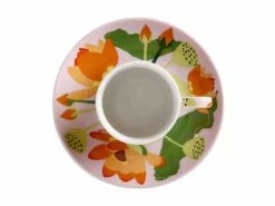 Royal Botanic Gardens Victoria Lotus Demi Cup & Saucer 100ML Pink Gift Boxed -Tea &amp Coffee Sales hv0194 top 2