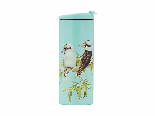 Katherine Castle Bird Talk Double Wall Insulated Cup 350ML Kookaburras 3 Katherine Castle Bird Talk Double Wall Insulated Cup 350ML Kookaburras