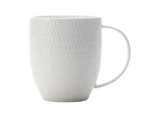 White Basics Diamonds Coupe Mug 370ML 5 White Basics Diamonds Coupe Mug 370ML - Image 3