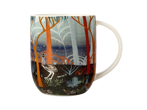 Melanie Hava Jugaig-Bana-Wabu Mug 440ML Cassowaries Gift Boxed 3 Melanie Hava Jugaig-Bana-Wabu Mug 440ML Cassowaries Gift Boxed