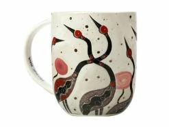 Melanie Hava Jugaig-Bana-Wabu Mug 440ML Brolgas Gift Boxed -Tea &amp Coffee Sales kl0050 1f