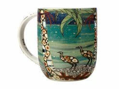 Melanie Hava Jugaig-Bana-Wabu Mug 440ML Cassowaries Home Gift Boxed 7 Melanie Hava Jugaig-Bana-Wabu Mug 440ML Cassowaries Home Gift Boxed -Tea & Coffee Sales kl0052 1f