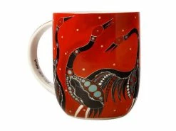 Melanie Hava Jugaig-Bana-Wabu Mug 440ML Brolgas' Symphony Gift Boxed -Tea &amp Coffee Sales kl0053 1f