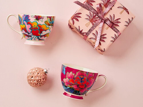 Gabby Malpas Sian Footed Mug 420ML Summertime Gift Boxed 4 Gabby Malpas Sian Footed Mug 420ML Summertime Gift Boxed - Image 2