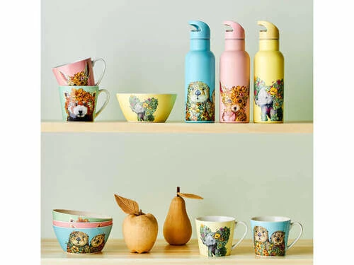 Marini Ferlazzo Wild Planet Mug 370ML Red Panda Gift Boxed 4 Marini Ferlazzo Wild Planet Mug 370ML Red Panda Gift Boxed - Image 2