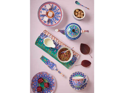 Teas & C's Zanzibar Cup & Saucer 260ML Gift Boxed 4 Teas & C's Zanzibar Cup & Saucer 260ML Gift Boxed - Image 2