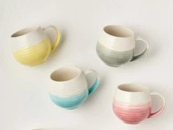Illusion Snug Mug 400ML Rose -Tea &amp Coffee Sales ss22 website maxwell williams illusion 2 5